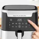 Moulinex EZ801D10 Easy Fry & Grill XXL Air Fryer 6.5L Single Bucket with 8 preset programs 1830W Inox