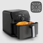 Moulinex EZ855HF0 Easy Fry Mega Air Fryer 7.5L Single Bucket with 8 preset programs 2020W Black