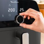 Moulinex EZ855HF0 Easy Fry Mega Air Fryer 7.5L Single Bucket with 8 preset programs 2020W Black