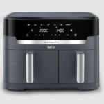Moulinex EZ942BF0 Dual Easy Fry & Grill XXL Air Fryer 11.0L Double Bucket with 7 preset programs 2700W Black