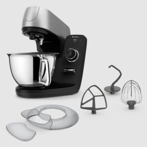 Moulinex QA900810 Pastry Processor Stand Mixer 5.5L 1200W Black