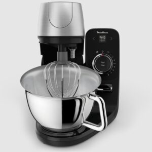 Moulinex QA900810 Pastry Processor Stand Mixer 5.5L 1200W Black