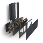 Canvas SOLO CSP+F55MA Hi-Fi Soundbar for 55" TV width Wood Mahogany