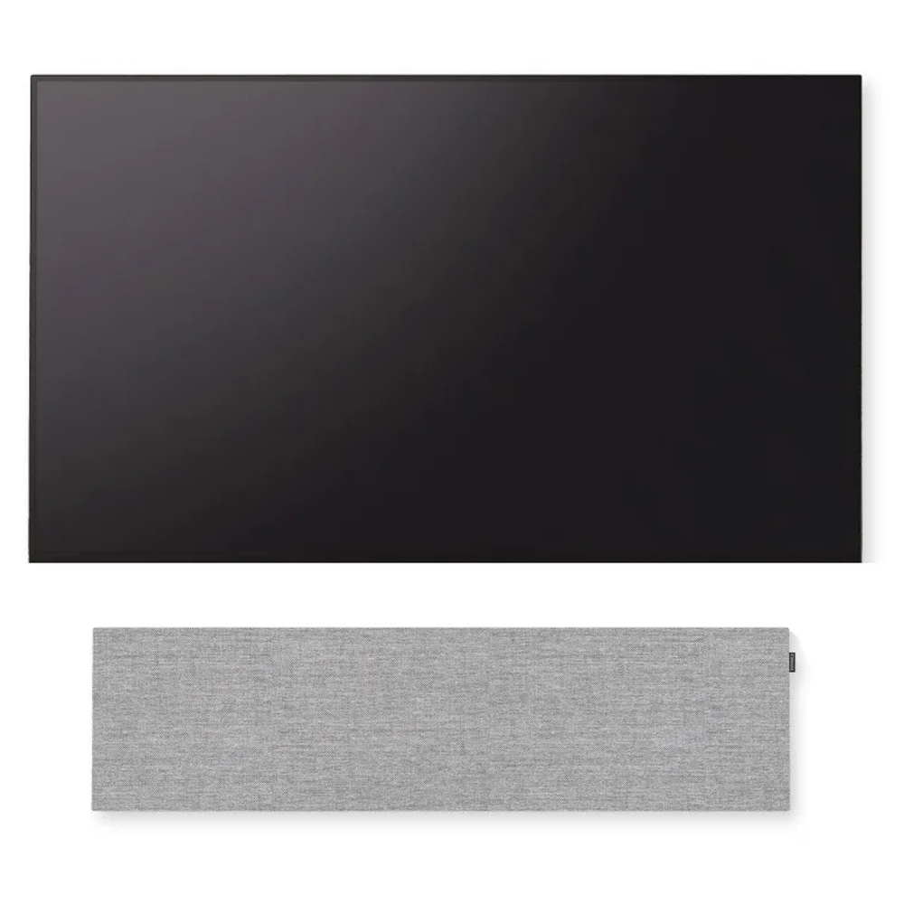 SKU1003041 Canvas SOLO CSP+F77SG Hi-Fi Soundbar for 77" TV width 250W Fabric Structure Grey