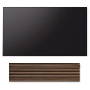 Canvas SOLO CSP+F77MA Hi-Fi Soundbar for 77" TV width Wood Mahogany