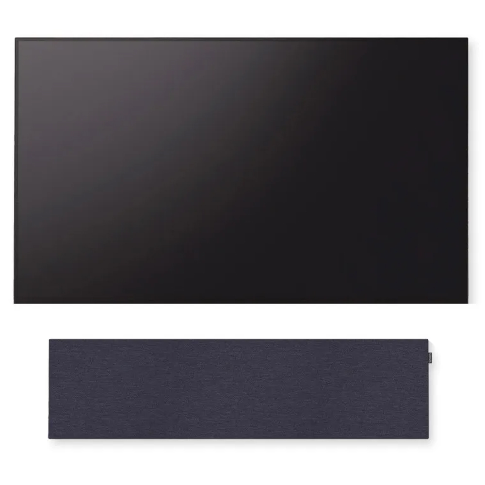SKU1003055 Canvas SOLO CSP+F83DB Hi-Fi Soundbar for 83" TV width 250W Fabric Dark Blue
