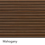 Canvas SOLO CSP+F83MA Hi-Fi Soundbar for 83" TV width Wood Mahogany