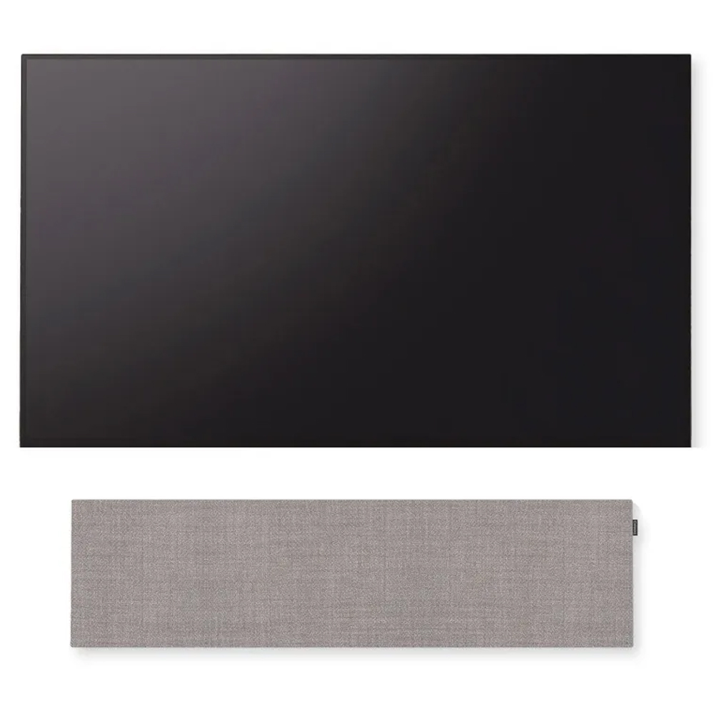 SKU1003073 Canvas SOLO CSP+F85OR Hi-Fi Soundbar for 85" TV width Fabric Organic Green