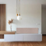 Canvas SOLO CSP+F85MO Hi-Fi Soundbar for 85" TV width Fabric Milled Ochre