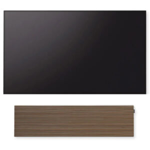 Canvas SOLO CSP+F85LO Hi-Fi Soundbar for 85" TV width Wood Light Oak