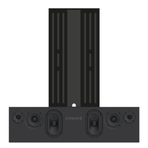 Canvas Universal TV Mount for 75"/77" TVs Black