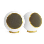 Elipson Planet L 2.0 Gold Edition 80 Years Anniversary ELIPLAL2MIG Pair of 2-way Wired Speakers 30-80W Mercury Ice