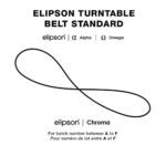 Elipson ELIBELTB Turntable Belt