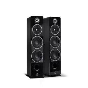 Elipson Prestige Facet 24F ELIPF24FBK Freestanding 3 1/2-way Wired Speaker 250 W (RMS) Black