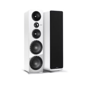 Elipson Prestige Facet 34F ELIPF34FWT Freestanding 3-way Wired Speaker 300 W (RMS) White