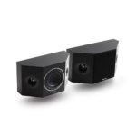 Elipson Prestige Facet 7SR ELIPF7SRBK Pair of Bass-reflex 2-way Wired Suround Speakers 80 W (RMS) Black