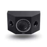 Elipson Prestige Facet 7SR ELIPF7SRBK Pair of Bass-reflex 2-way Wired Suround Speakers 80 W (RMS) Black