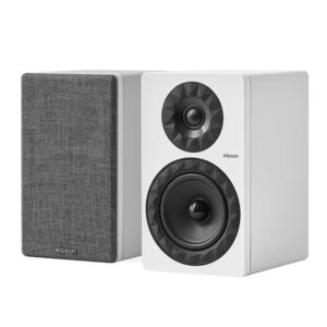 Elipson Prestige Facet II 6B ELIPF6ATMBWN Pair of Bookshelf 2-way Wired Speakers 70 W (RMS) White