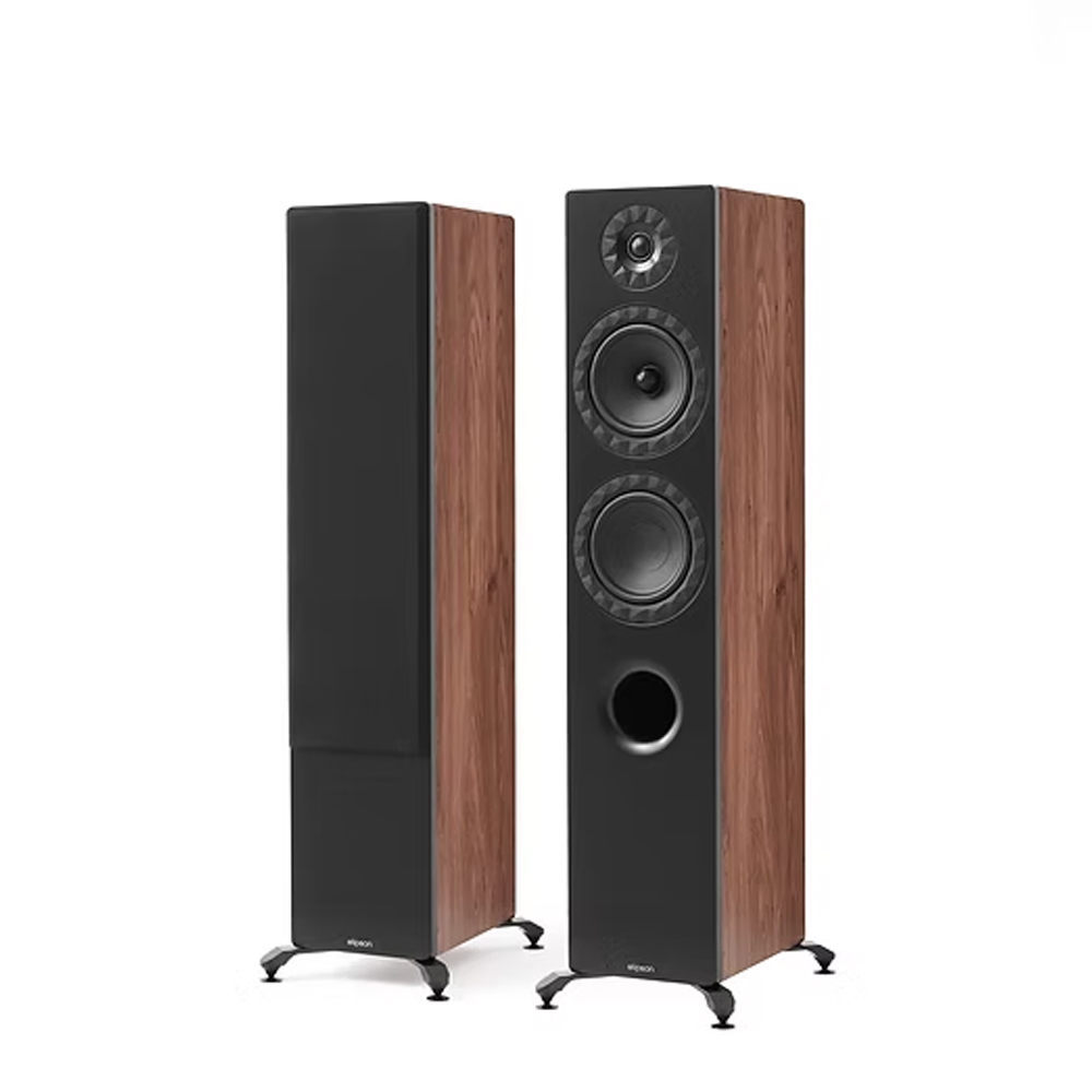 SKU1003338 Elipson Prestige Facet II 14F ELIPF214FWNBK Freestanding 2 1/2-way Wired Speaker 150 W (RMS) Walnut