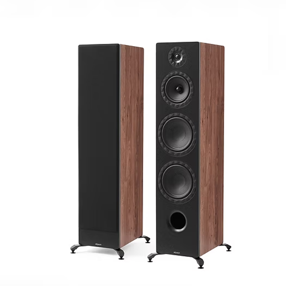 SKU1003341 Elipson Prestige Facet II 24F ELIPF224FWNBK Freestanding 3 1/2-way Wired Speaker 250 W (RMS) Walnut