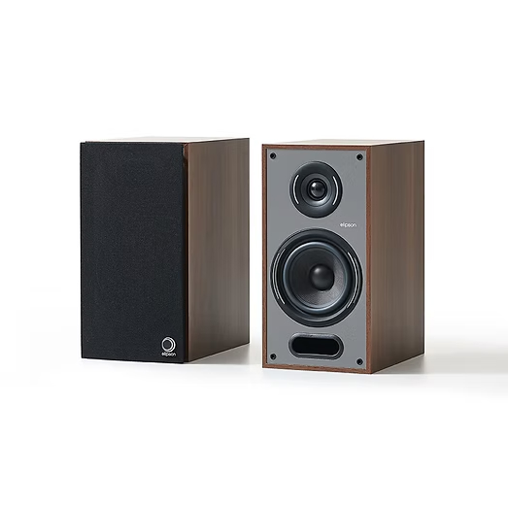 SKU1003350 Elipson HORUS 6B ELIHOR6BWNDG Pair of Bookshelf 2-way Wired Speakers 85 W (RMS) Walnut