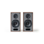 Elipson HORUS 6B ELIHOR6BWNDG Pair of Bookshelf 2-way Wired Speakers 85 W (RMS) Walnut