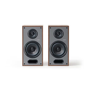 Elipson HORUS 6B ELIHOR6BWNDG Pair of Bookshelf 2-way Wired Speakers 85 W (RMS) Walnut