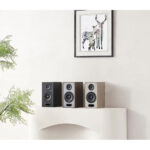 Elipson HORUS 6B ELIHOR6BWNDG Pair of Bookshelf 2-way Wired Speakers 85 W (RMS) Walnut