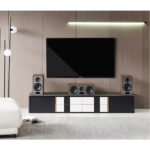 Elipson HORUS 6B ELIHOR6BWNDG Pair of Bookshelf 2-way Wired Speakers 85 W (RMS) Walnut
