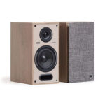 Elipson Horus 6B Active BT ELIHOR6BBTLWB Pair of Bookshelf Active Bluetooth Stereo 2-way Speakers 50 W (RMS) Light wood - Beige