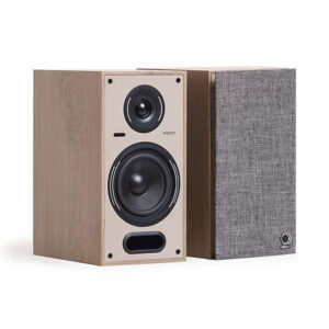 Elipson Horus 6B Active BT ELIHOR6BBTLWB Pair of Bookshelf Active Bluetooth Stereo 2-way Speakers 50 W (RMS) Light wood - Beige