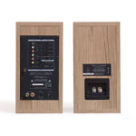 Elipson Horus 6B Active BT ELIHOR6BBTLWB Pair of Bookshelf Active Bluetooth Stereo 2-way Speakers 50 W (RMS) Light wood - Beige