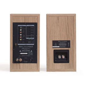 Elipson Horus 6B Active BT ELIHOR6BBTLWB Pair of Bookshelf Active Bluetooth Stereo 2-way Speakers 50 W (RMS) Light wood - Beige