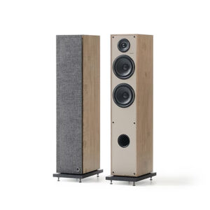 Elipson HORUS 11F ELIHOR6BLWB Freestanding 2 1/2-way Wired Speaker 120 W (RMS) Light wood - Beige