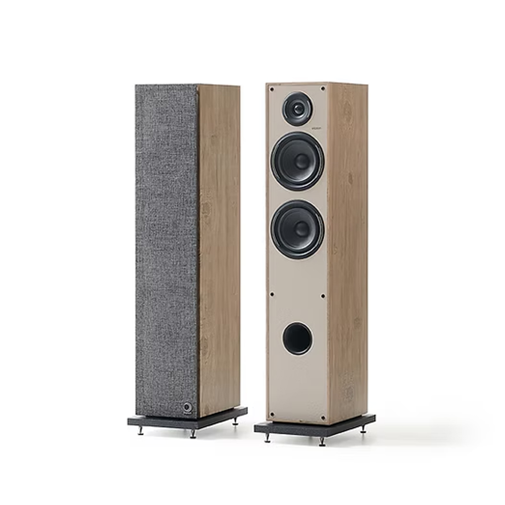SKU1003354 Elipson HORUS 11F ELIHOR6BLWB Freestanding 2 1/2-way Wired Speaker 120 W (RMS) Light wood - Beige
