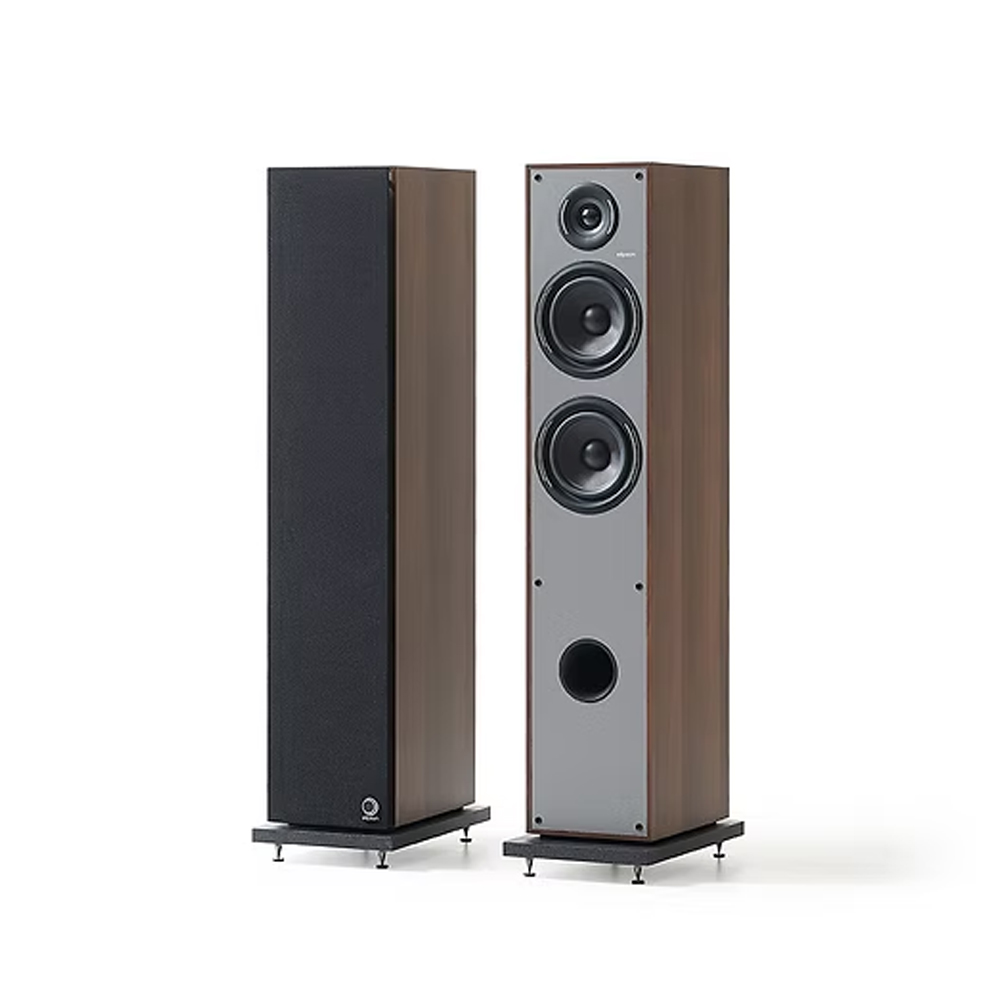 SKU1003356 Elipson HORUS 11F ELIHOR6BWNDG Freestanding 2 1/2-way Wired Speaker 120 W (RMS) Walnut