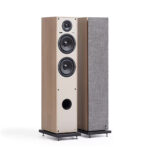 Elipson Horus 11F Active BT ELIHOR6BBTLWB Pair of Freestanding Active Bluetooth Stereo 2-way Speakers 50 W (RMS) Light wood - Beige