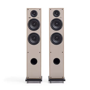 Elipson Horus 11F Active BT ELIHOR6BBTLWB Pair of Freestanding Active Bluetooth Stereo 2-way Speakers 50 W (RMS) Light wood - Beige