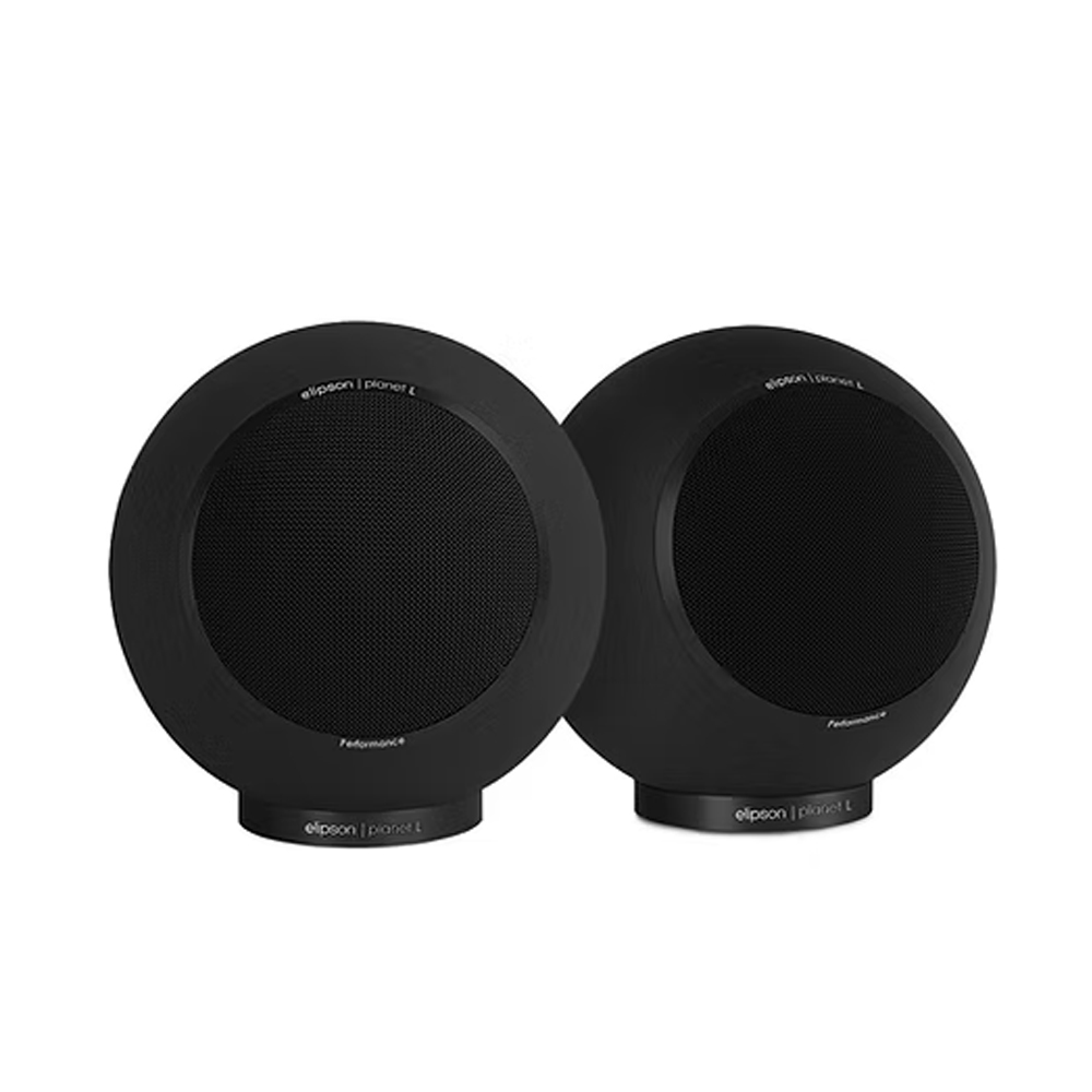 SKU1003382 Elipson Planet L Performance ELIPLALPER2MBK Pair of Bookshelf 2-way Wired Speakers 100 W (RMS) Matt Black