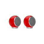 Elipson Planet L ELIPLAL2RD Pair of Bookshelf 2-way Wired Speakers 60 W (RMS) Glossy Red
