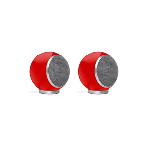 Elipson Planet L ELIPLAL2RD Pair of Bookshelf 2-way Wired Speakers 60 W (RMS) Glossy Red