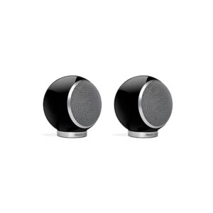 Elipson Planet M ELIPLAM2BK Pair of Bookshelf 2-way Wired Speakers 40 W (RMS) Glossy Black