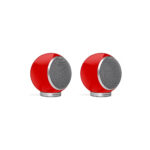Elipson Planet M ELIPLAM2RD Pair of Bookshelf 2-way Wired Speakers 40 W (RMS) Glossy Red