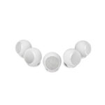 Elipson Planet M ELIPLAM5MWT Set of 5 Bookshelf 2-way Wired Speakers 40 W (RMS) Mercury Ice