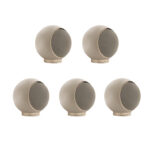 Elipson Planet M ELIPLAM5SD Set of 5 Bookshelf 2-way Wired Speakers 40 W (RMS) Saturn Dust