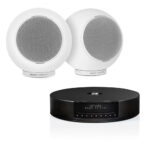 Elipson ELIMSCONMWT Set of 1 x Music System Music center Connect HD & a Pair of Planet L Wired Speakers Mercury Ice