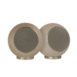Elipson ELIMSCONPERBG Set of 1 x Music System Music center Connect HD & a Pair of Planet L Performance Wired Speakers Beige