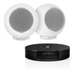 Elipson ELIMSCONPERMW Set of 1 x Music System Music center Connect HD & a Pair of Planet L Performance Wired Speakers Matt White