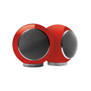 Elipson ELIMSCONPERRD Set of 1 x Music System Music center Connect HD & a Pair of Planet L Performance Wired Speakers Glossy Red