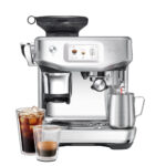 Sage SES882BSS4GUK1 the Barista Touch™ Impress – with Cold Extraction Been to Cup Espresso Coffee Machine Brushed Stainless Steel